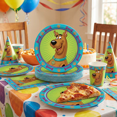 Scooby-Doo 7" Round Paper Plates - Kids Birthday Party Tableware