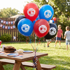 Major League Baseball Printed Latex Balloons - 12-Inch, 6-Pack