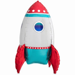 Deluxe Foil Rocket Ship Sitting Balloon