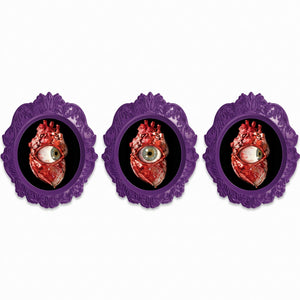 Dark Academia Lenticular Heart Hanging Cutouts