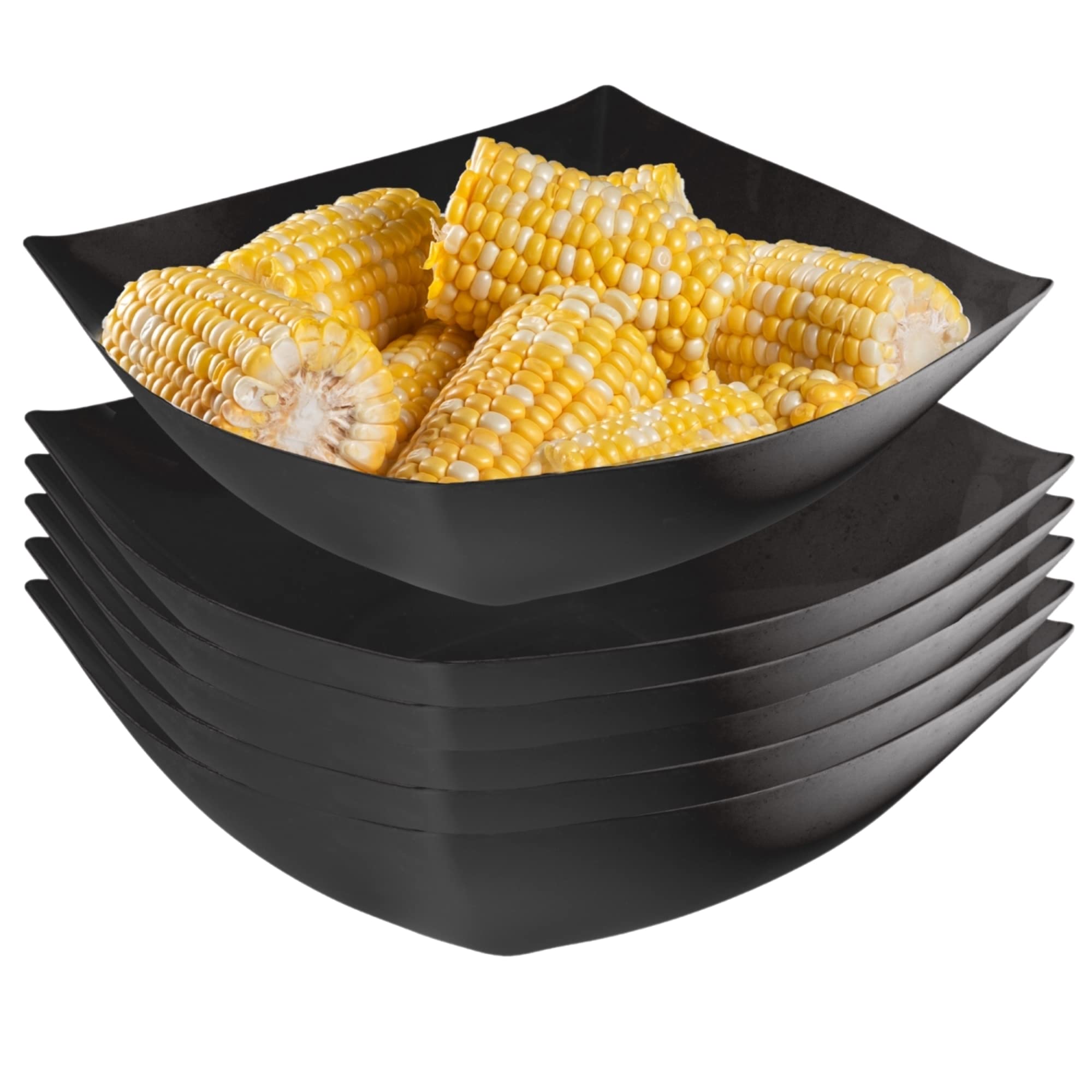 64 Oz. Convex Bowl | Black