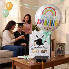 "You Are Amazing" Rainbow Foil Balloon - 18-Inch