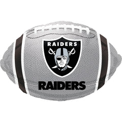 18-Inch Raiders Football Foil Balloon