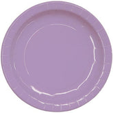 9 In. Lavender Paper Plates | 8 Count