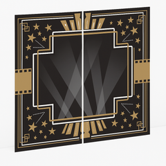 Hollywood Glitz & Glam Photo Booth Scene Setter Kit