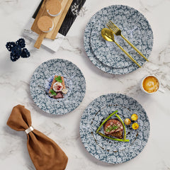 10" Garden Damask Design Plastic Plates (10)