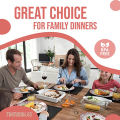 8 In. Toile Plastic Plates | 120 Count