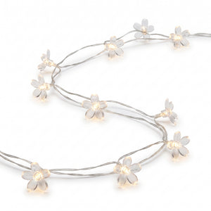 Flower Fairy LED String Lights, 5.5-ft, Soft White Floral Glow