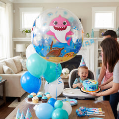 Baby Shark Orbz Balloon - Underwater Adventure