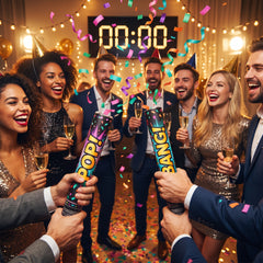 Pop! Bang! Colorful Confetti Poppers