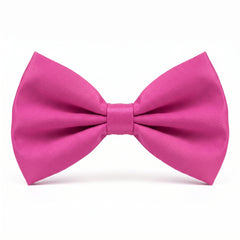 Bright Pink Bow Tie Costume Accessory
