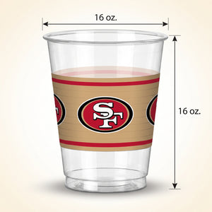 San Francisco 49ers Plastic Tumbler Cup