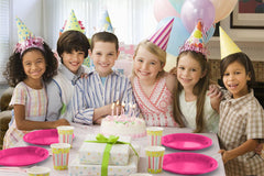 7 In. Cerise Plastic Plates | Case of 600