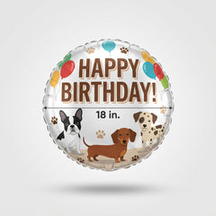 Pawesome Birthday Party Foil Balloon - 18in