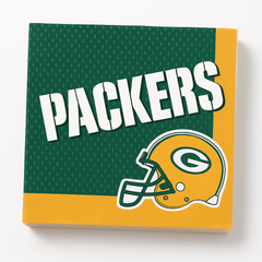 Green Bay Packers Luncheon Napkins - 6.5 In. x 6.5 In., 36-Pack