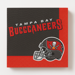 Tampa Bay Buccaneers Printed Luncheon Napkins, 36-Pack