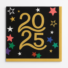 Starlight New Year's Eve 2025 Lunch Napkins - 40 Pack