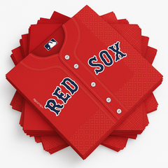 Boston Red Sox MLB Luncheon Napkins - 6.5 In. x 6.5 In.
