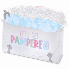 Spa Party "Let's Get Pampered" Favor Containers