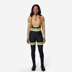 Women's Firefighter Halloween Costume - Adult L (10-12)