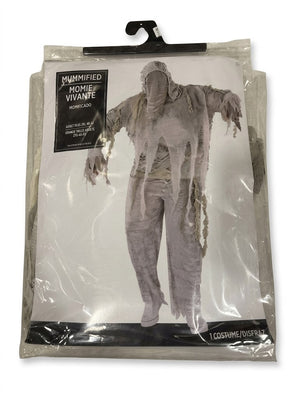 Mummified Men's XXL Halloween Costume - Adult 2XL (48-52)
