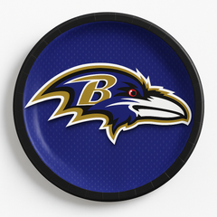 Baltimore Ravens 7" Round Paper Plates
