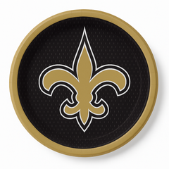 New Orleans Saints 7" Round Paper Plates