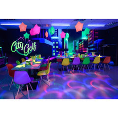 Unleashed - Heavy Duty Neon Plastic Forks - 60 Ct.