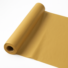 Gold Plastic Table Cover Roll - 40" x 100' for Large Events