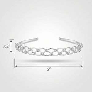 Elegant Bridal Gemstone Headband