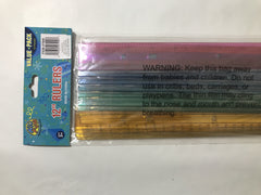 Rulers/12 Inch - 12 Count