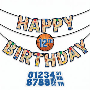 Wilson NBA Jumbo Happy Birthday Banner