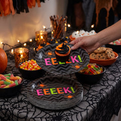 Spooky Halloween 6.75" Paper Plates