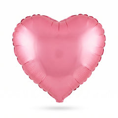 Flamingo Heart Pink Foil Balloon - 18in