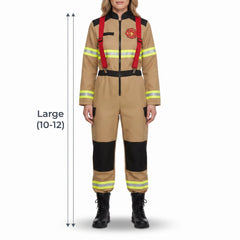 Women's Fiery Firefighter Halloween Costume