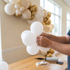 Classic White 5" Latex Balloons - Pack of 50