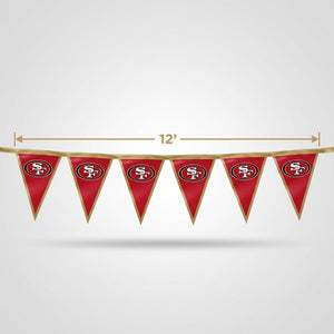 San Francisco 49ers NFL Pennant Banner