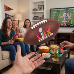 Super Bowl Plush Football Favor