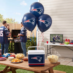 New England Patriots 12" Latex Balloons - 6 Pack