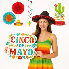 Vibrant Cinco de Mayo Party Decorating Kit
