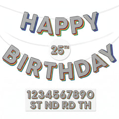 Here's to Your Birthday Customizable Banner Kit