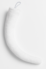 White Cat Tail Costume Accessory - 22" Halloween Essential