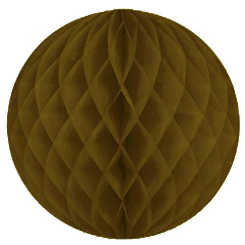 19in. Brown Honeycomb Ball