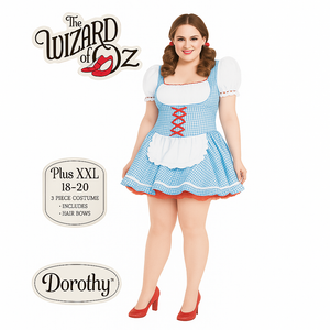 Women's Plus Size Dorothy Costume - Wizard of Oz