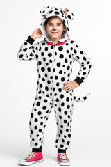 Zipster Boys Dalmatian Jumpsuit Costume for Halloween