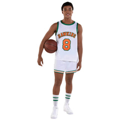 Men's Stranger Things Lucas Basketball Uniform Halloween Costume