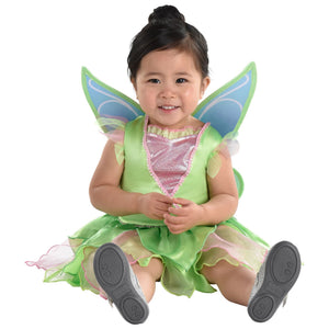 Disney Tinker Bell Fairy Costume with Wings for Kids - Green Dress