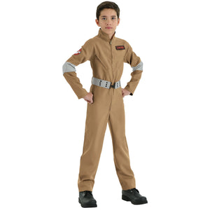 Kids' Ghostbusters Tan Jumpsuit Costume
