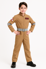 Kids' Ghostbusters Tan Jumpsuit Costume
