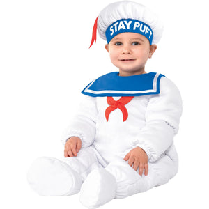 Infant Stay Puft Marshmallow Man Costume - Ghostbusters - Infant (3-6 Months)